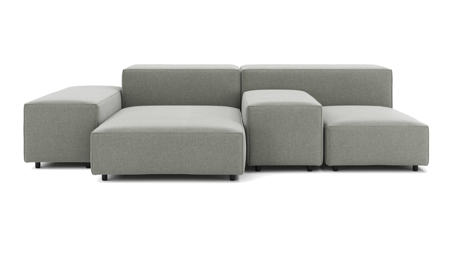 ExtrasoftSoft Gray Brushed Weave