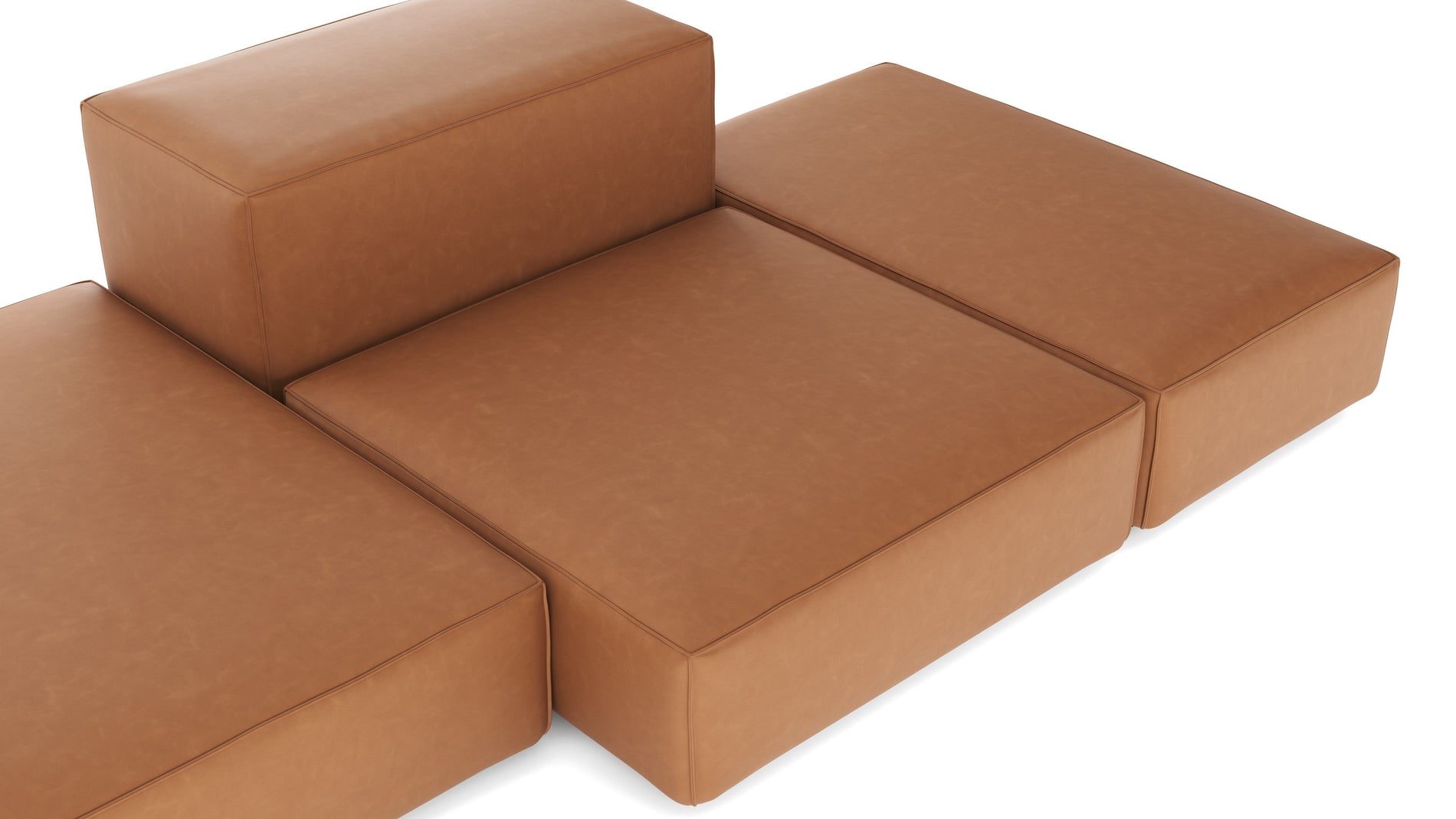 ExtrasoftBraunes veganes Leder