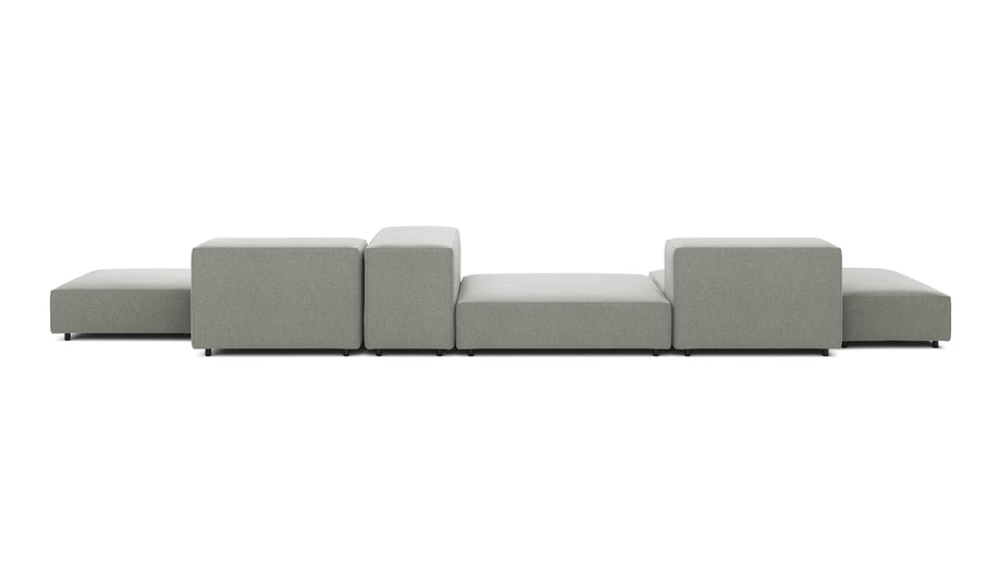ExtrasoftSoft Gray Brushed Weave