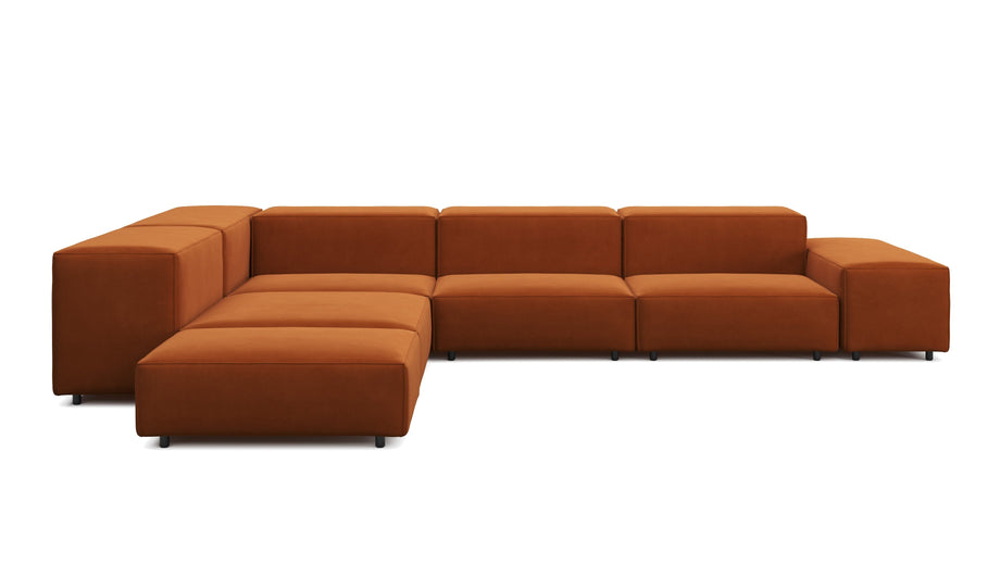 ExtrasoftBurnt Orange Velvet