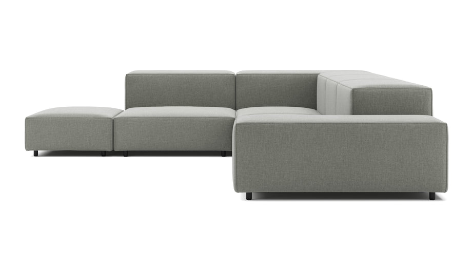 ExtrasoftSoft Gray Brushed Weave