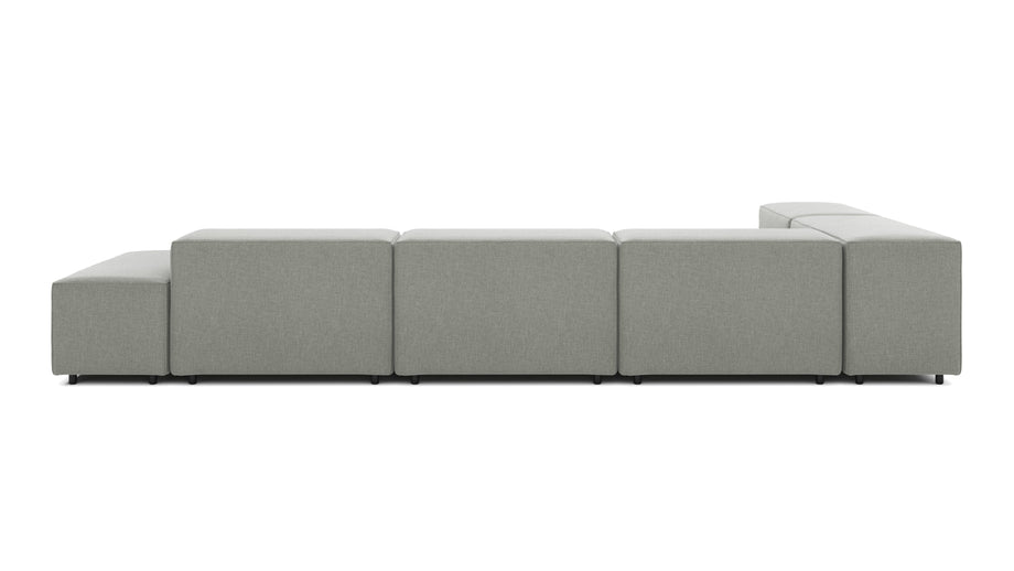 ExtrasoftSoft Gray Brushed Weave