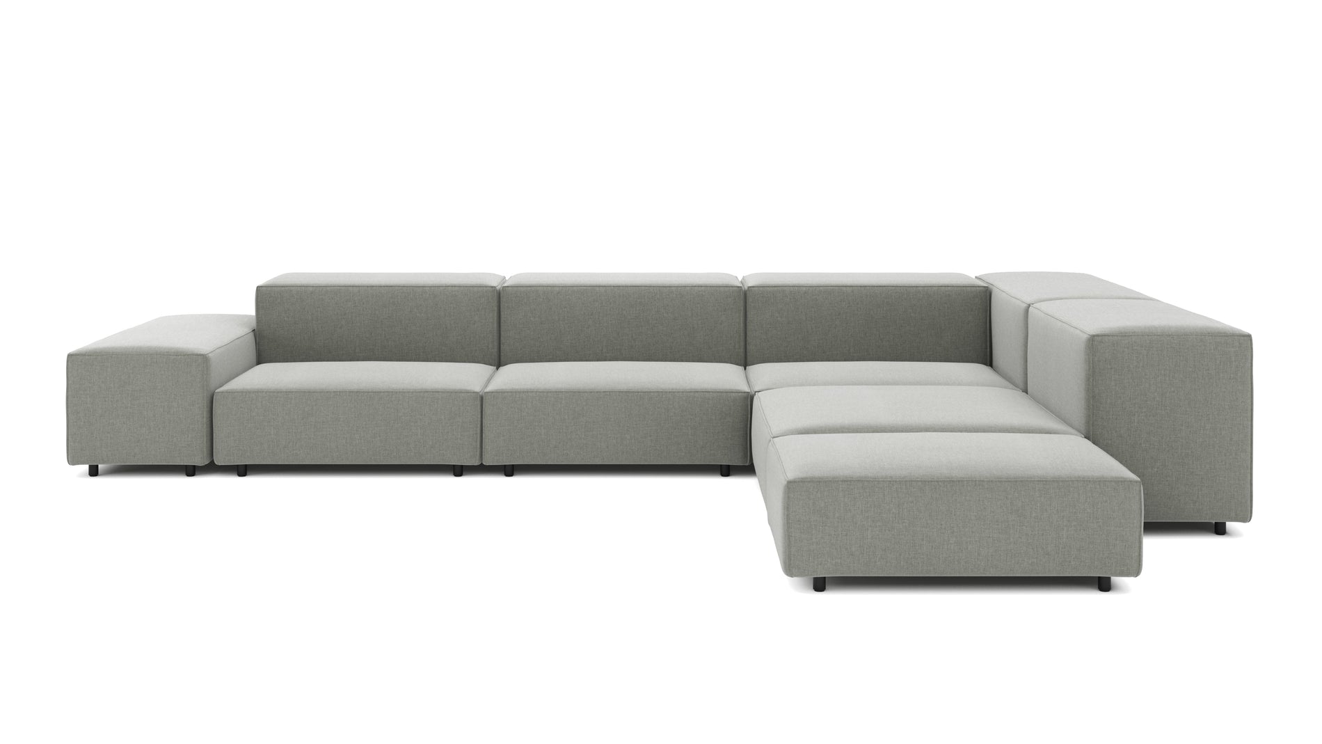ExtrasoftSoft Gray Brushed Weave