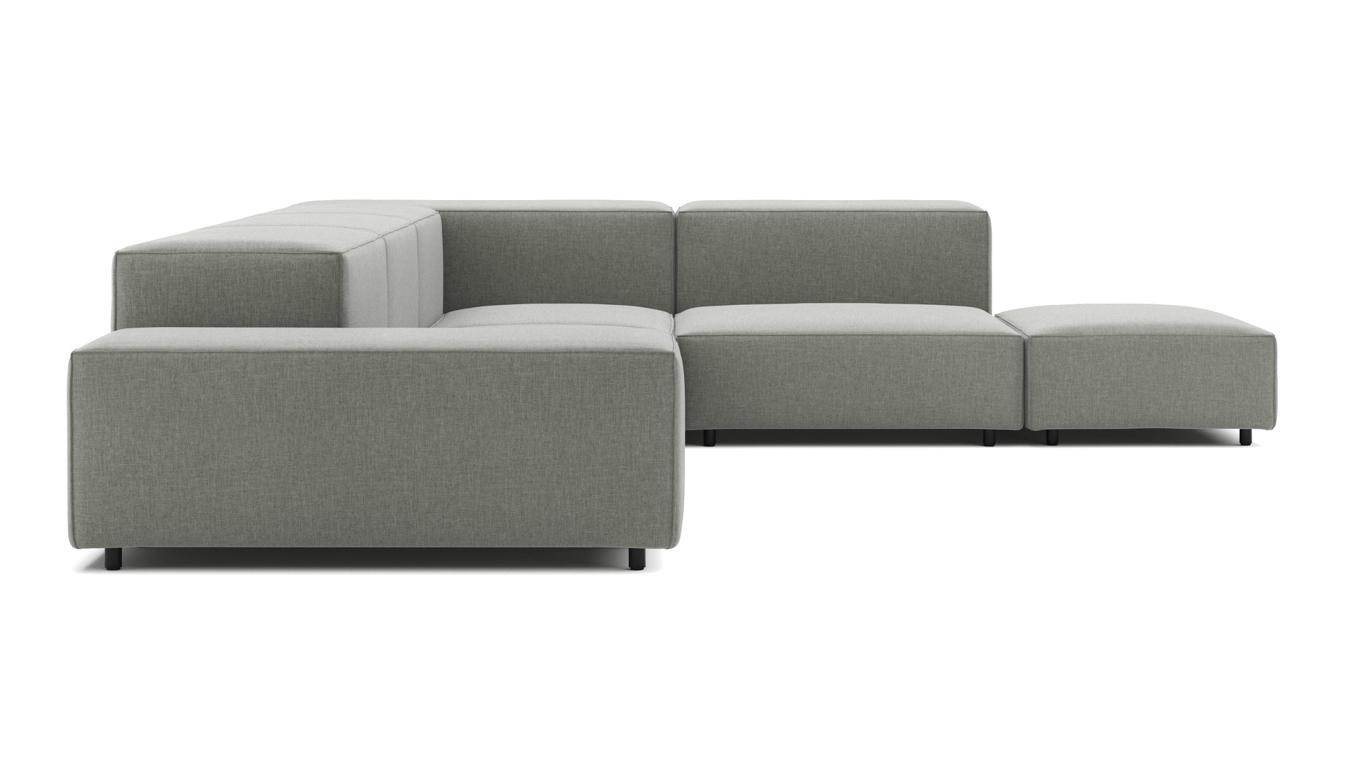 ExtrasoftSoft Gray Brushed Weave