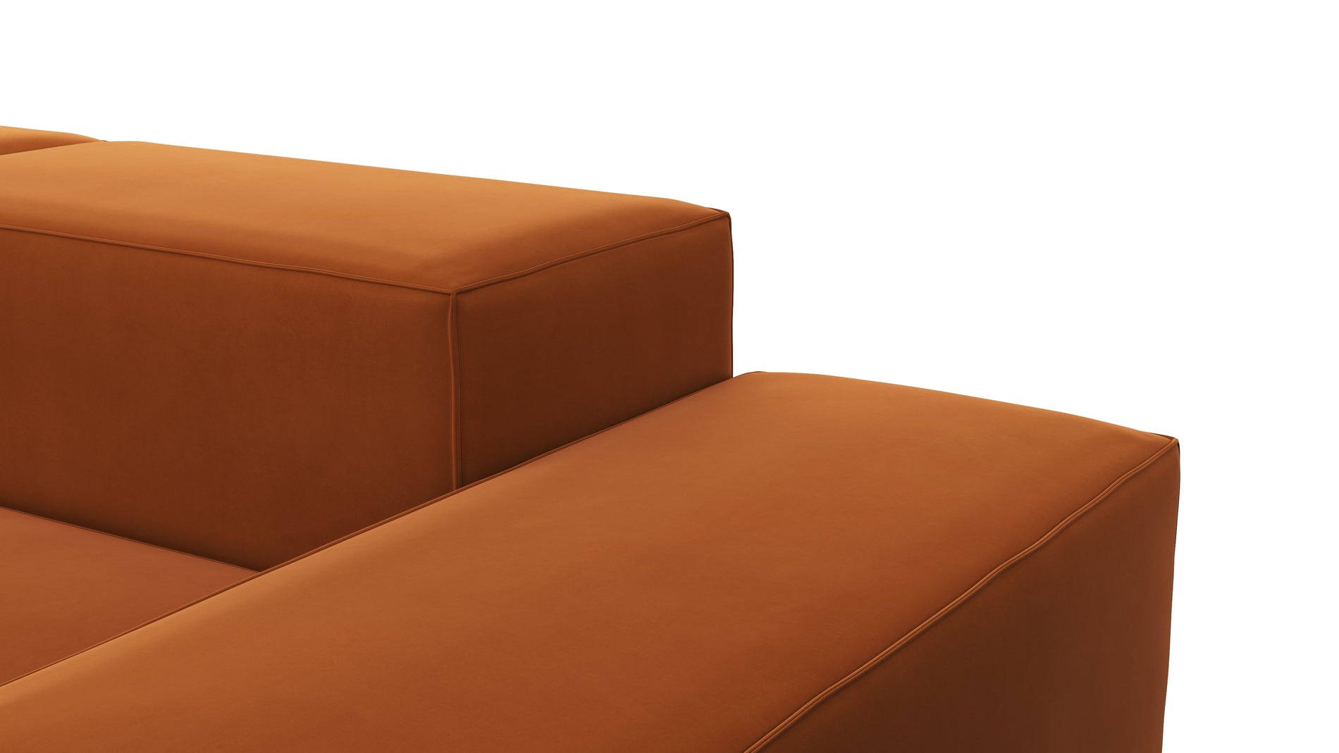 ExtrasoftBurnt Orange Velvet
