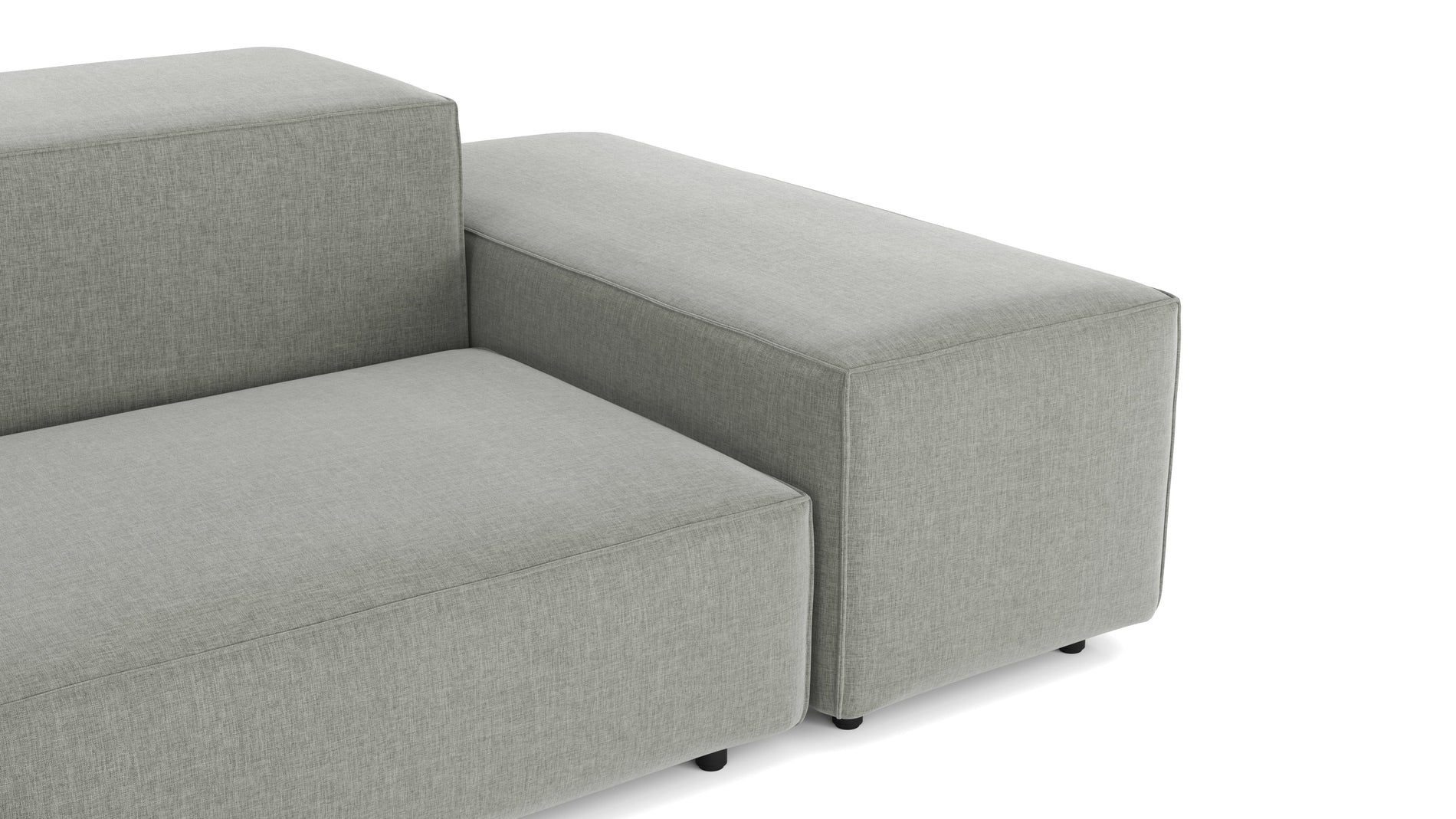 ExtrasoftSoft Gray Brushed Weave
