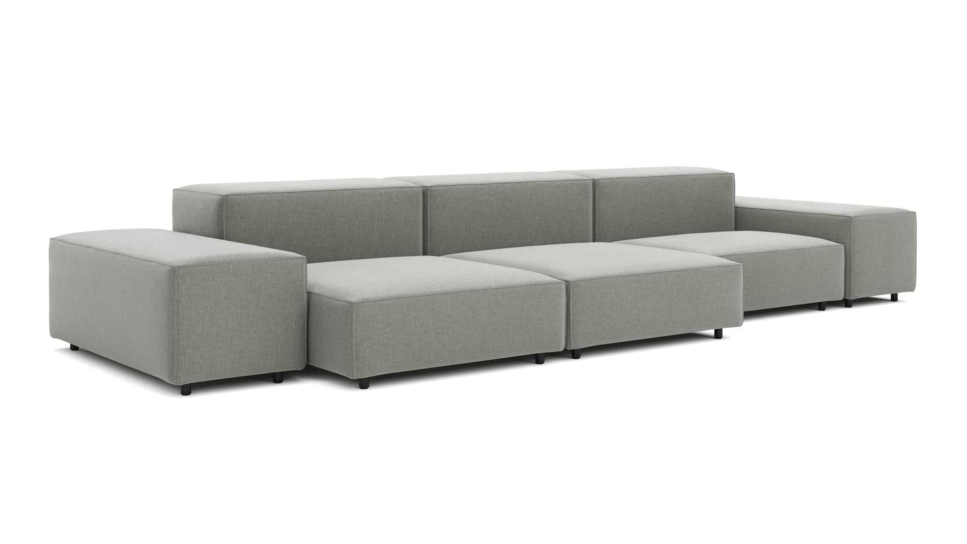 ExtrasoftSoft Gray Brushed Weave