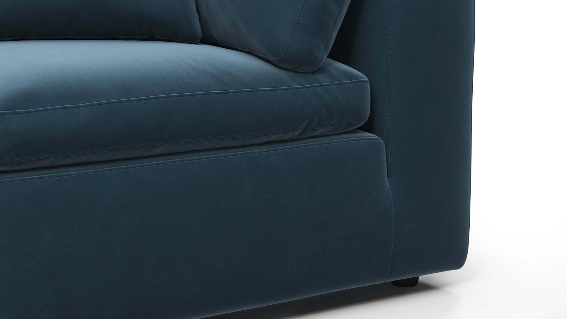 SkyPrussian Blue Luxe Velvet