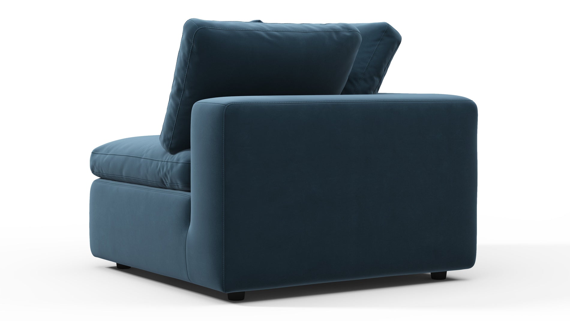 SkyPrussian Blue Luxe Velvet