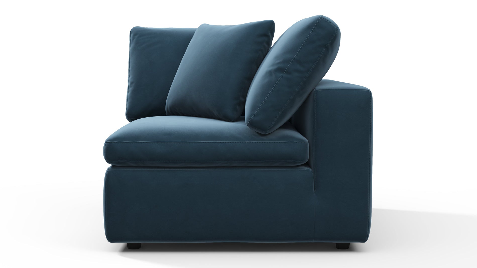 SkyPrussian Blue Luxe Velvet