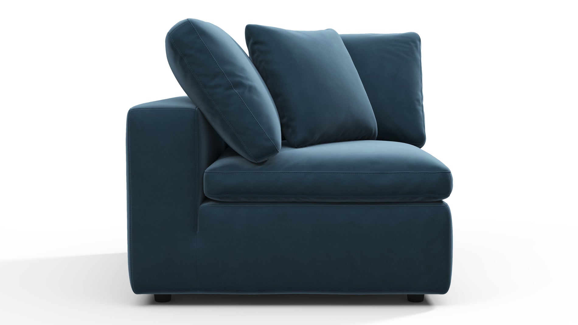 SkyPrussian Blue Luxe Velvet