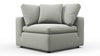 Sky - Soft Gray Brushed Weave - Image 1