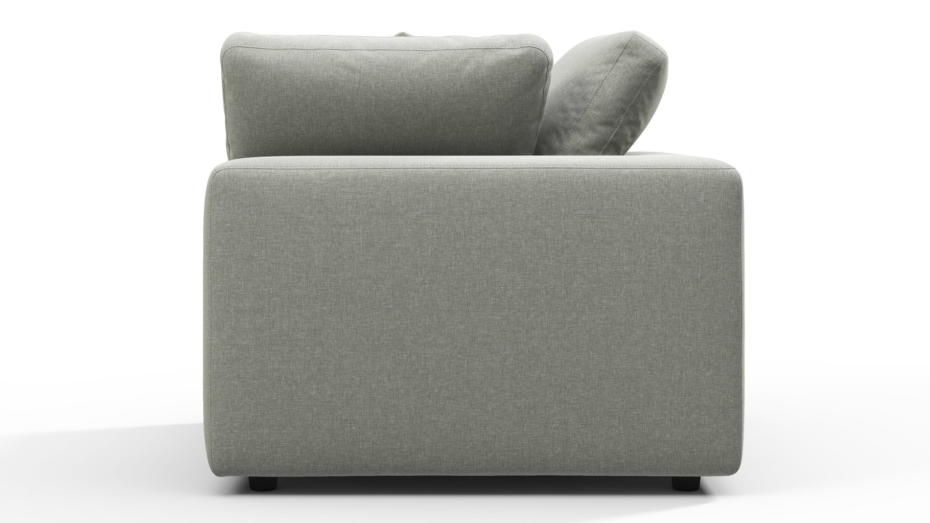 SkySoft Gray Brushed Weave
