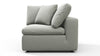 Sky - Soft Gray Brushed Weave - Image 6