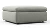 Sky - Soft Gray Brushed Weave - Image 2