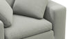 Sky - Soft Gray Brushed Weave - Image 6