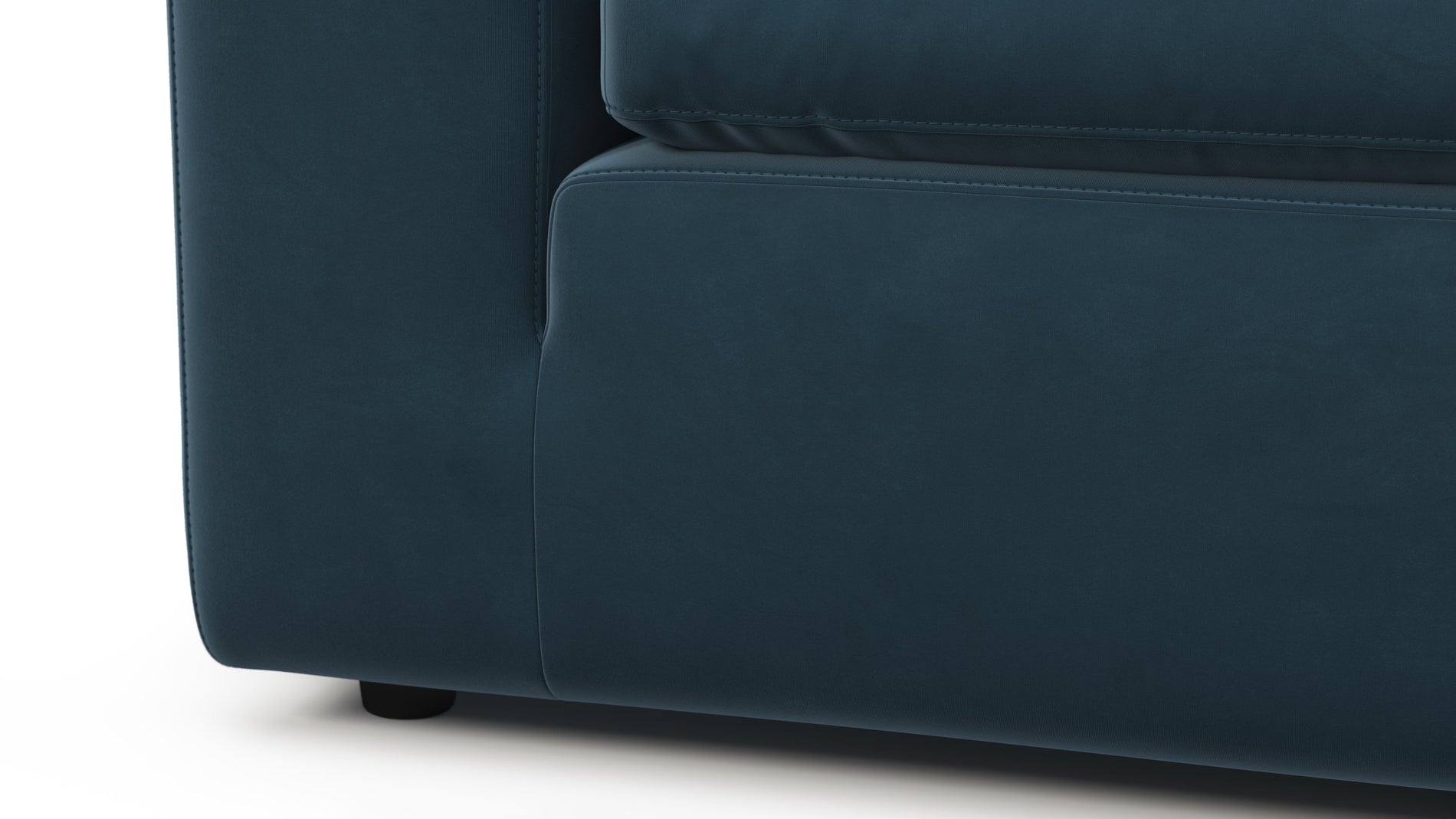 SkyPrussian Blue Luxe Velvet