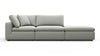 Sky - Soft Gray Brushed Weave - Image 1