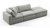 Sky - Soft Gray Brushed Weave - Image 3