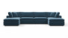 Sky - Prussian Blue Luxe Velvet - Image 1