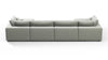 Sky - Soft Gray Brushed Weave - Image 5