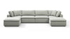 Sky - Soft Gray Brushed Weave - Image 6