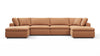Sky - Tan Vegan Leather - Image 1