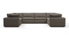 Sky - Coffee Brushed Weave - Image 1
