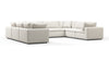 Sky - Oatmeal Brushed Weave - Image 2