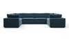 Sky - Prussian Blue Luxe Velvet - Image 1