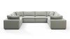 Sky - Soft Gray Brushed Weave - Image 6