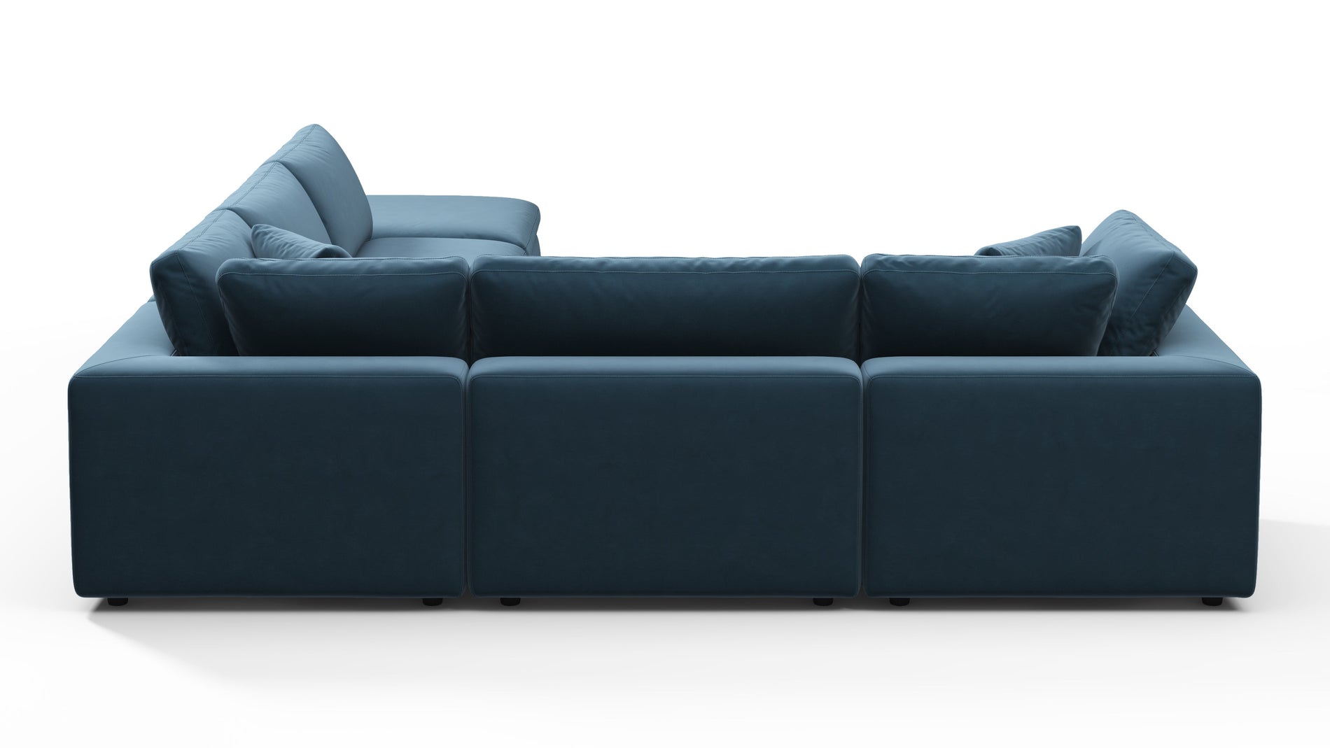 SkyPrussian Blue Luxe Velvet
