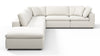 Sky - Oatmeal Brushed Weave - Image 4