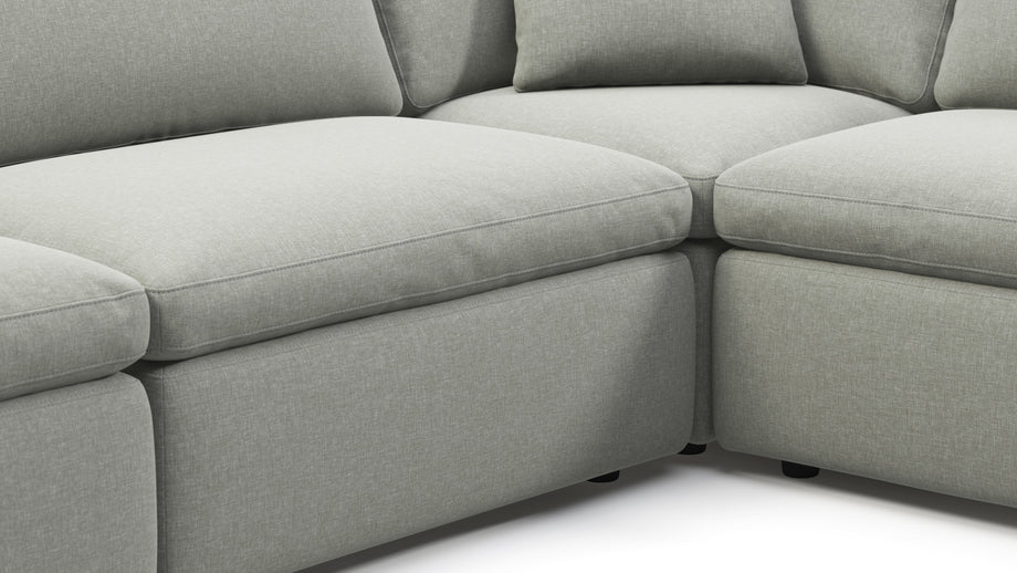 HimmelSoft Gray Brushed Weave