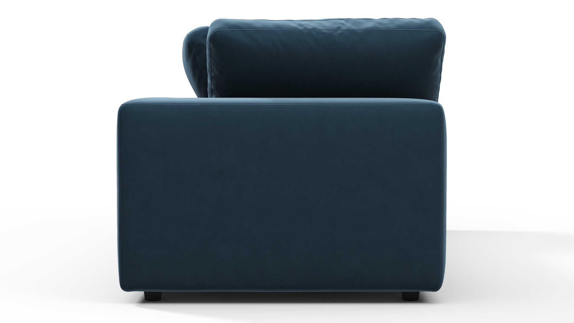 HimmelPreußisch blauer Luxus -Samt