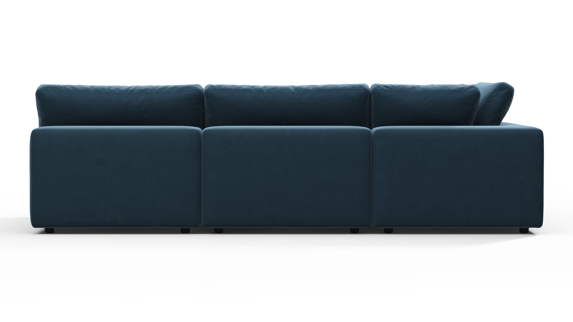 SkyPrussian Blue Luxe Velvet