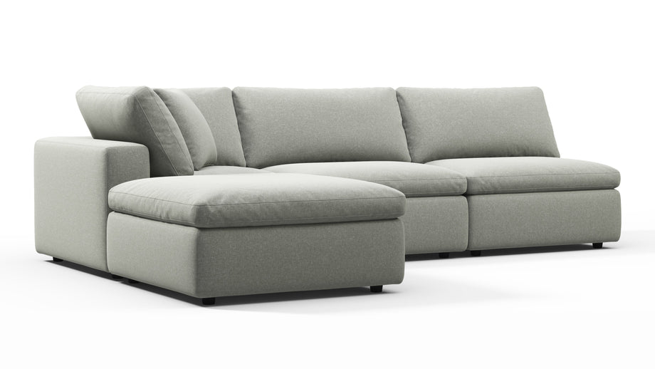 CielSoft Gray Brushed Weave