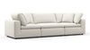 Sky - Oatmeal Brushed Weave - Image 2