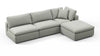 Sky - Soft Gray Brushed Weave - Image 3