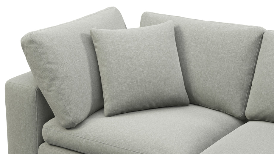 CielSoft Gray Brushed Weave