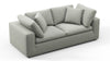 Sky - Soft Gray Brushed Weave - Image 3