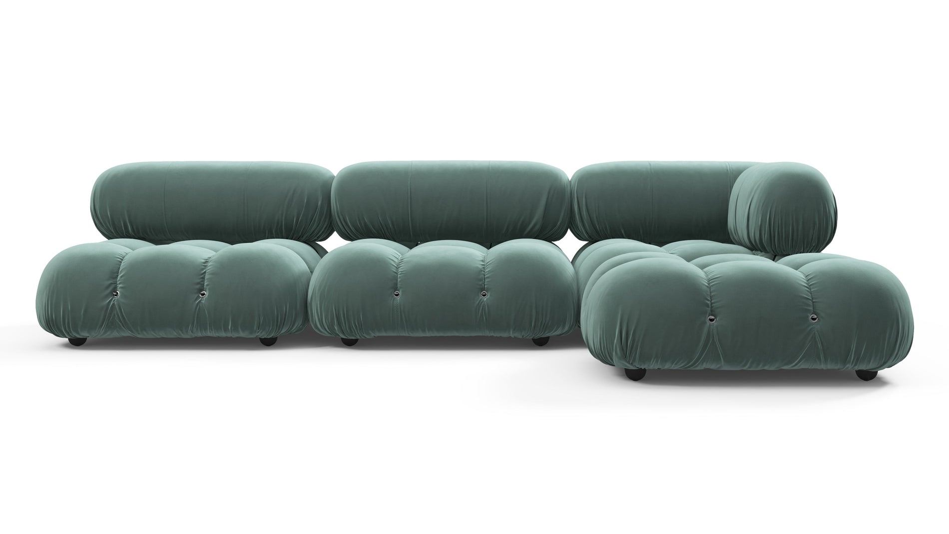 Bellini SectionalJadeit Luxe Velvet