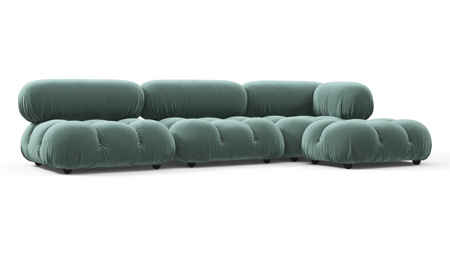 Bellini SectionalJadeit Luxe Velvet