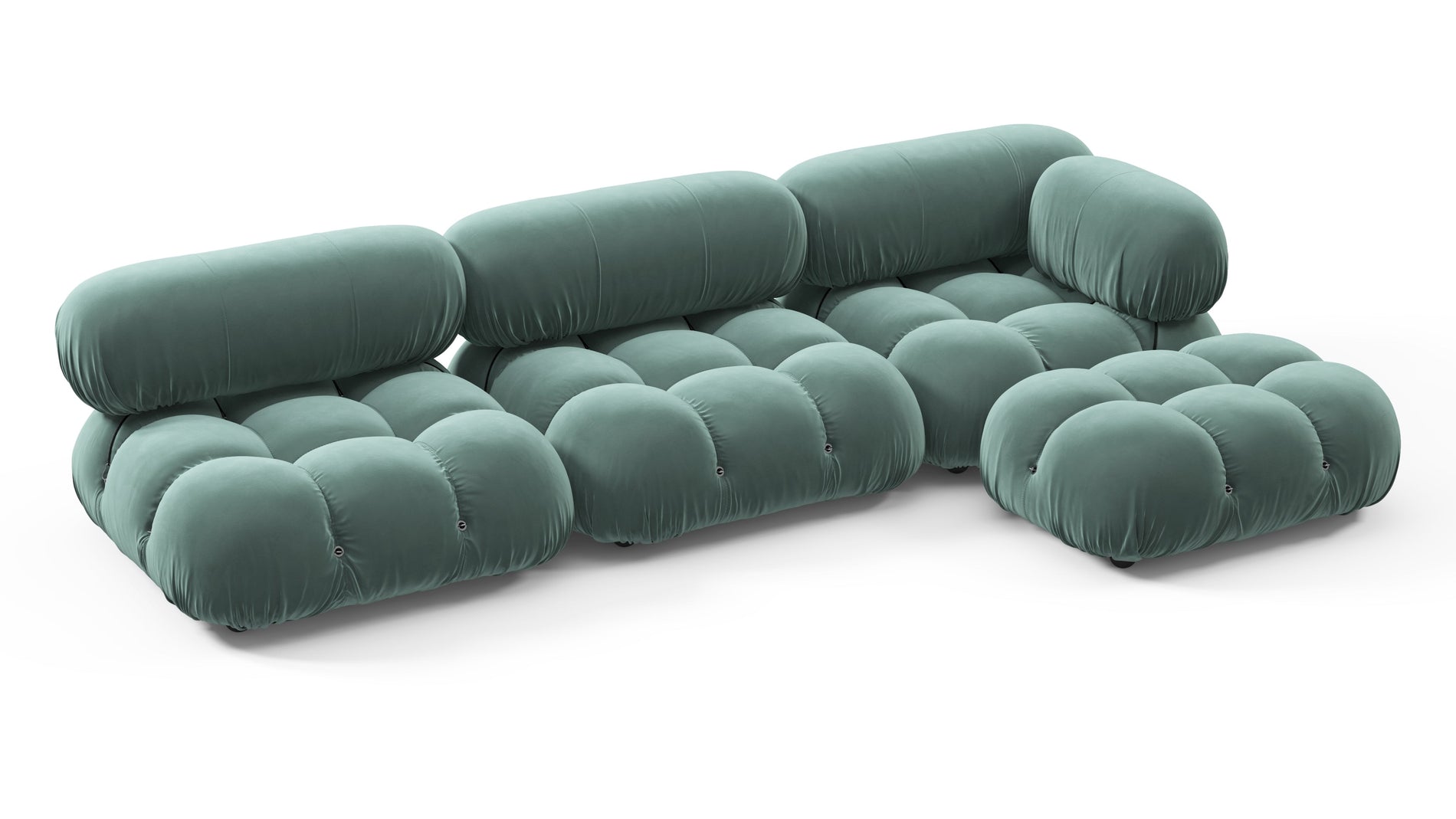 Bellini SectionalJadeit Luxe Velvet