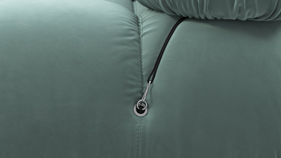Bellini SoffaJadeite Luxe Velvet