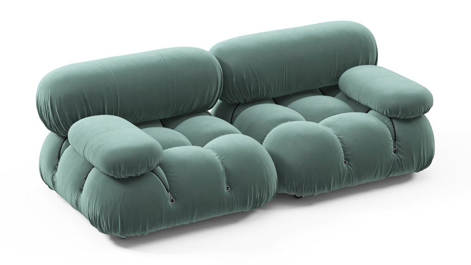 Bellini SoffaJadeite Luxe Velvet