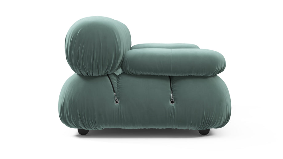 Bellini SoffaJadeite Luxe Velvet
