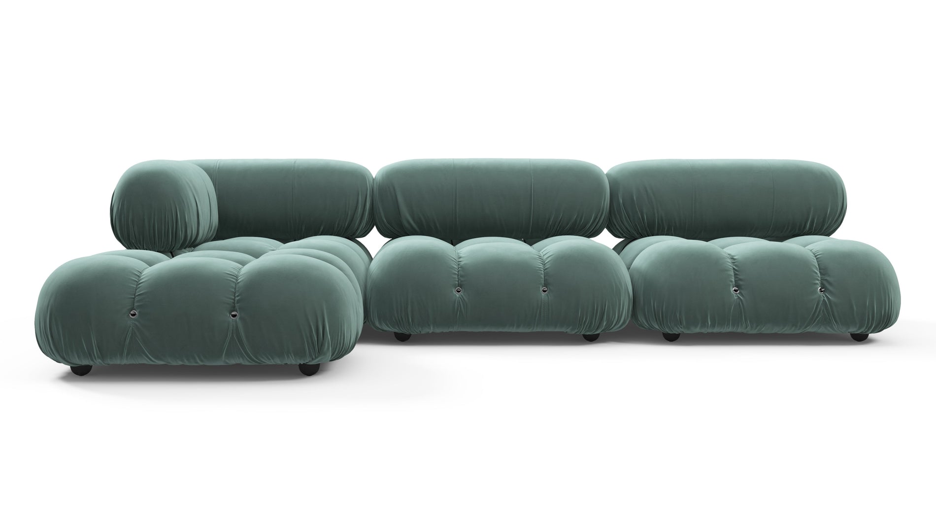 Bellini SectionalJadeit Luxe Velvet