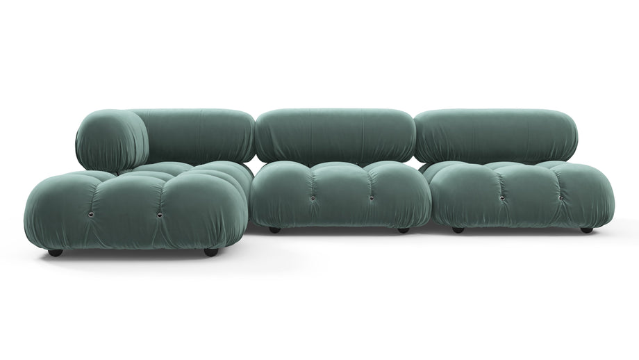 Bellini, il componibileJadeite Luxe Velvet