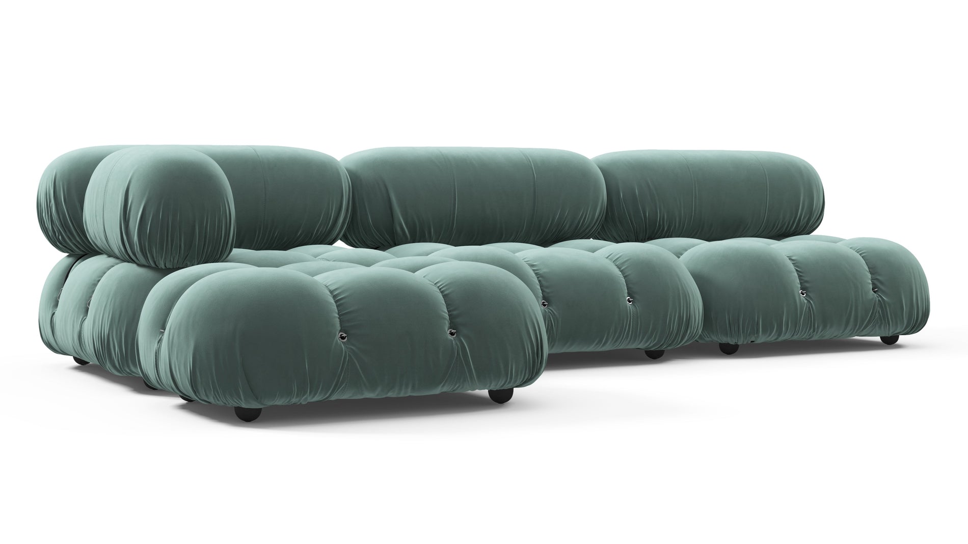 Bellini SectionalJadeit Luxe Velvet